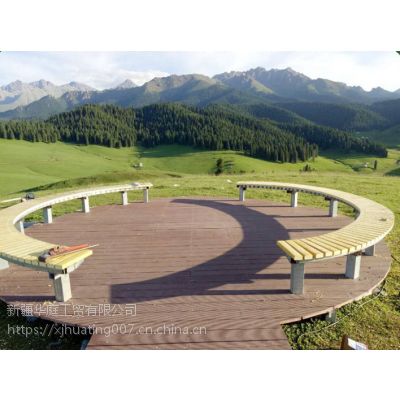 新疆烏魯木齊新疆塑木地板 昌吉戶外地板環保耐腐蝕 華庭塑木品質至上價格 中國供應商